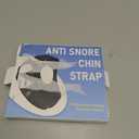 Forzacx Anti Snore Chin Strap - Breathable Chin Strap Snoring Solution, Effectively Reduce Snoring, Non-Stick Hair, Don't Fade - Black