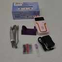 Portable Nail Drill Professional 35000 RPM, MOCOWIND Rechargeable Electric Nail File Machine E File for Acrylic Gel Polishing Removing, Cordless E-File with Bits Kit for Manicure Salon Home, Pink