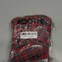 AQOTHES Pack of 2 Christmas Plaid Decorative Throw Pillow Covers Scottish Tartan Cushion Case for Farmhouse Home Holiday Decor Red and Green, 24 x 24 Inches