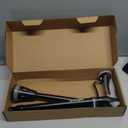 REHAND Walking Cane - Foldable, Adjustable, Collapsible Walking Canes for Men & Women, Heavy Duty All Terrain Tip, with Travel Bag | Walking Sticks for Seniors & Adults (Natural Black)