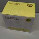 JSCARES 40 PCS Food Storage Containers with Lids Airtight (20 Lids &20 Containers) - Leakproof Meal-Prep Containers for Kitchen Storage Reusable Plastic Microwave/Dishwasher Safe with Labels & Pen