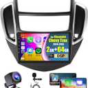 Hikity Android Car Stereo for Chevrolet Chevy Trax 2014 2015 2016 Radio with Wireless Carplay Android Auto, 2+64G 9 Inch Touchscreen Radio WiFi GPS Navigation Bluetooth DSP FM RDS EQ Backup Camera