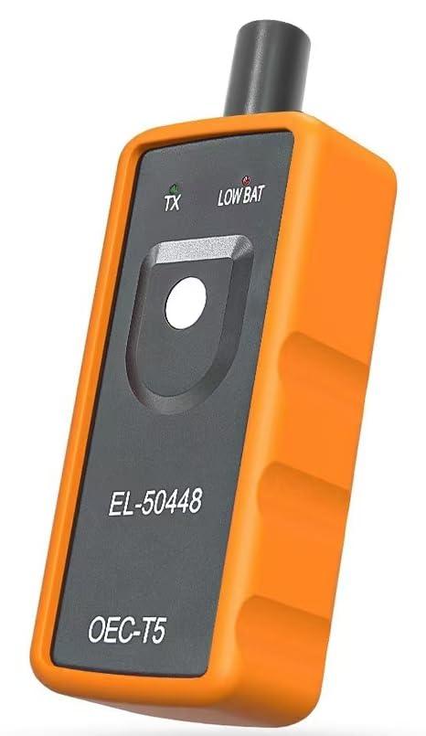 EL-50448 TPMS Relearn Tool Chevy TPMS Reset Tool for Chevrolet Cadillac GMC Buick GM Tire Pressure Sensor Reset Tool Chevy Tire Pressure Monitoring System Sensor Activation Tool TPMS Programming Tool