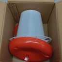 Hanging 1.5kg Chicken Feeder and 1.5L Chicken Waterer Set Kit,No Waste Plastic Automatic Chicken Feeder Waterer for Small Poultry Chicks,Quails and Birds, Outdoor Farm Equipment