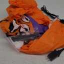 Prsildan Halloween Inflatables Stacked Pumpkins with Witch Hat, 5 Ft Blow up Outdoor Decoration with Build-in LED Lights for Garden Yard Lawn Holiday Party