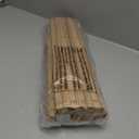 Cordless Bamboo Roman Shades, Squirrel, 19.5" x 49"