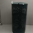 Round Outdoor 10 Gallon Capacity Trash Can with Lid for Dog Waste Station - Rust Free UV Powder Coated - Designed to Mount on Any Post or Wall(Green)