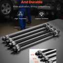 VEVOR Pull and Press Sleeve Kit, 36 PCS, Steel Bush Removal Insertion Sleeve Tools with Carrying Case, Compatible with LCV and HGV Engines, for Removing and Installing Bushings, Bearings, and Seals