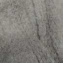 Milumia Women's Deep V Neck Fuzzy Cardigan Casual Drop Shoulder Long Sleeve Oversized Knitted Sweaters (Light Grey)