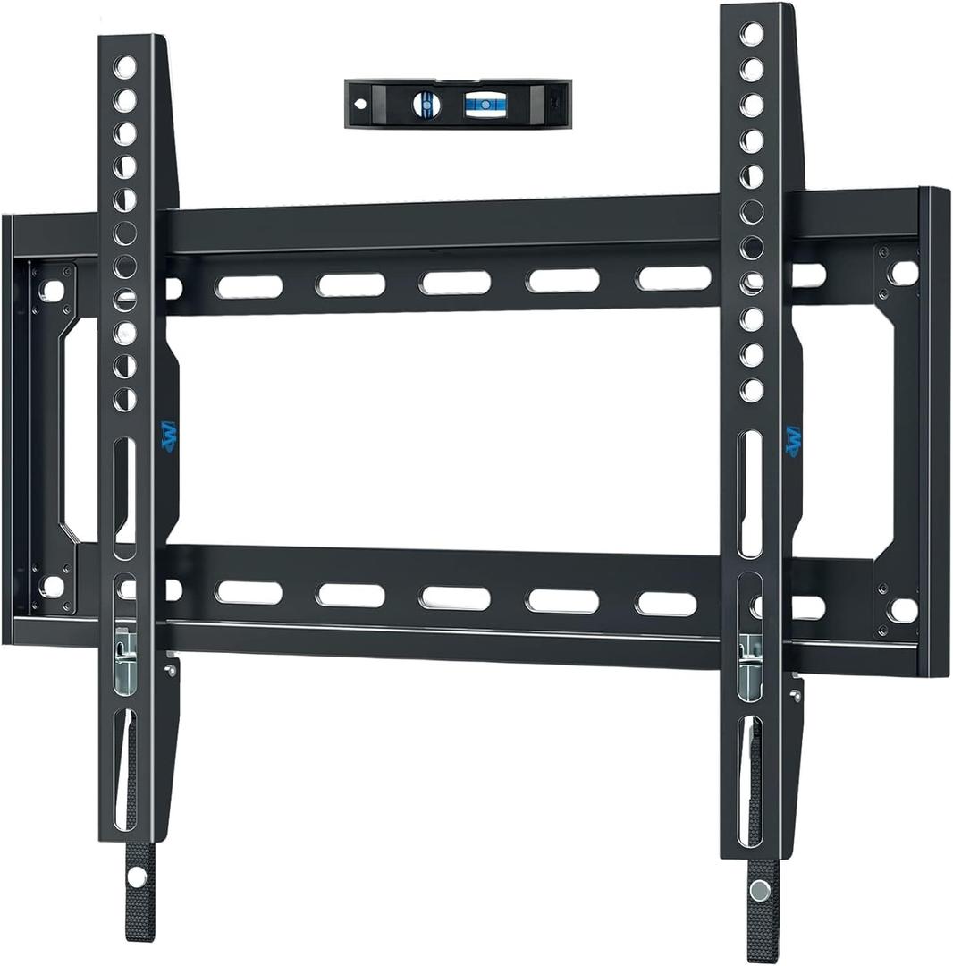 Mounting Dream TV Mount Fixed for Most 26-60 Inch LED, LCD and Plasma TVs, TV Wall Mount TVs Bracket up to VESA 400x400mm and 100 LBS Loading Capacity, Low Profile and Space Saving Flat Mount MD2361-K
