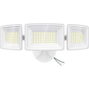 Onforu 130W LED Security Light, 13000LM Outdoor Indoor Flood Light Switch Controlled, IP65 Waterproof LED Exterior Floodlight, 6500K White Wall Mount Security Lighting for Entryway,Garage,Yard,Eave