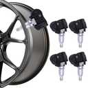 4PCS TPMS Sensor Tire Pressure Sensor TPM39A 25981210 315MHz for Corvette 1997 1998 1999 2000,Tire Pressure Monitoring System Sensor Front/Left/Rear/Right Replace 10438853 974-051