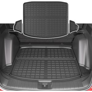Trunk Mat Compatible with 2017-2022 Honda CRV Cargo Liner TPE All Weather Cargo Liner Replacement for 2017 2018 2019 2020 2021 2022 Honda CR-V Accessories (Rear Trunk Mat)