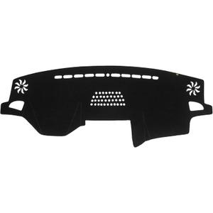 Dashboard Cover Dash Mat Fit for Su-baru Outback 2019-2015 (for B15 Body Code,Without HUD Models),Car Dash Board Mat Anti-Glare Carpet,Non-Slip Pad Sunshield Protector (Black)