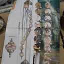 Hortsun Turkish Lamp Moroccan Floor Lamp Handmade Globe Living Floor Lighting Bohemia Standing Lighting for Decorative Home Designs(Floor,11 Globes Style)