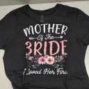 Mother of The Bride I Loved Her First Bride and Groom Women TShirt, Size  S