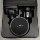 LISEN for 15W MagSafe Car Mount Charger,2025 Super Solutions for All Cars,100% Ultra Stabilized Clip & Nano Adhesive Base,Charge While Using Fits iPhone 16 15 14 13 12,Samsung with MagSafe