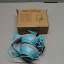 Cat Ear Gaming Headphones Wired AUX 3.5mm with LED Light, VIGROS Flashing Stereo Game Headphones Surround Sound Over-Ear Headsets with Microphone Fit Kids & Adult for PC, PS4, Switch, Mobile, Laptop