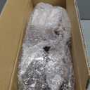 Ciaell 150PCS Rose Gold Plastic Plates  Disposable Plates with Rose Gold Plastic Silverware include 50Plates, 25Forks, 25Knives, 25Spoons, 25Cups for Wedding & Party