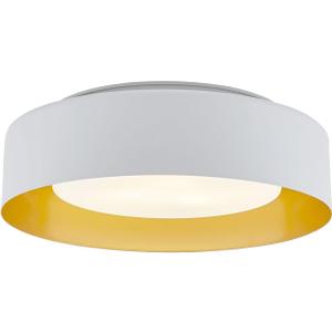16in Ceiling Light, 3-Light E26 Bulb Type,Frosted Glass Lampshape, Large Modern Flush Mount Lamp Fixture for Living Room Bedroom Kitchen Hallway Foyer, Milk White