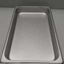 Winco 2.5-Inch Deep Full-Size Anti-Jamming Steam Table Pan, 25 Gauge, NSF, Stainless Steel, Medium