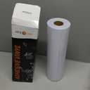 HTVRONT White Permanent Vinyl, 12" x 100 FT Glossy White Permanent Adhesive Vinyl Roll Compatible with Cricut Cutting Machine, Silhouette, Cameo Cutters, Signs, Scrapbooking, Craft, Die Cutters