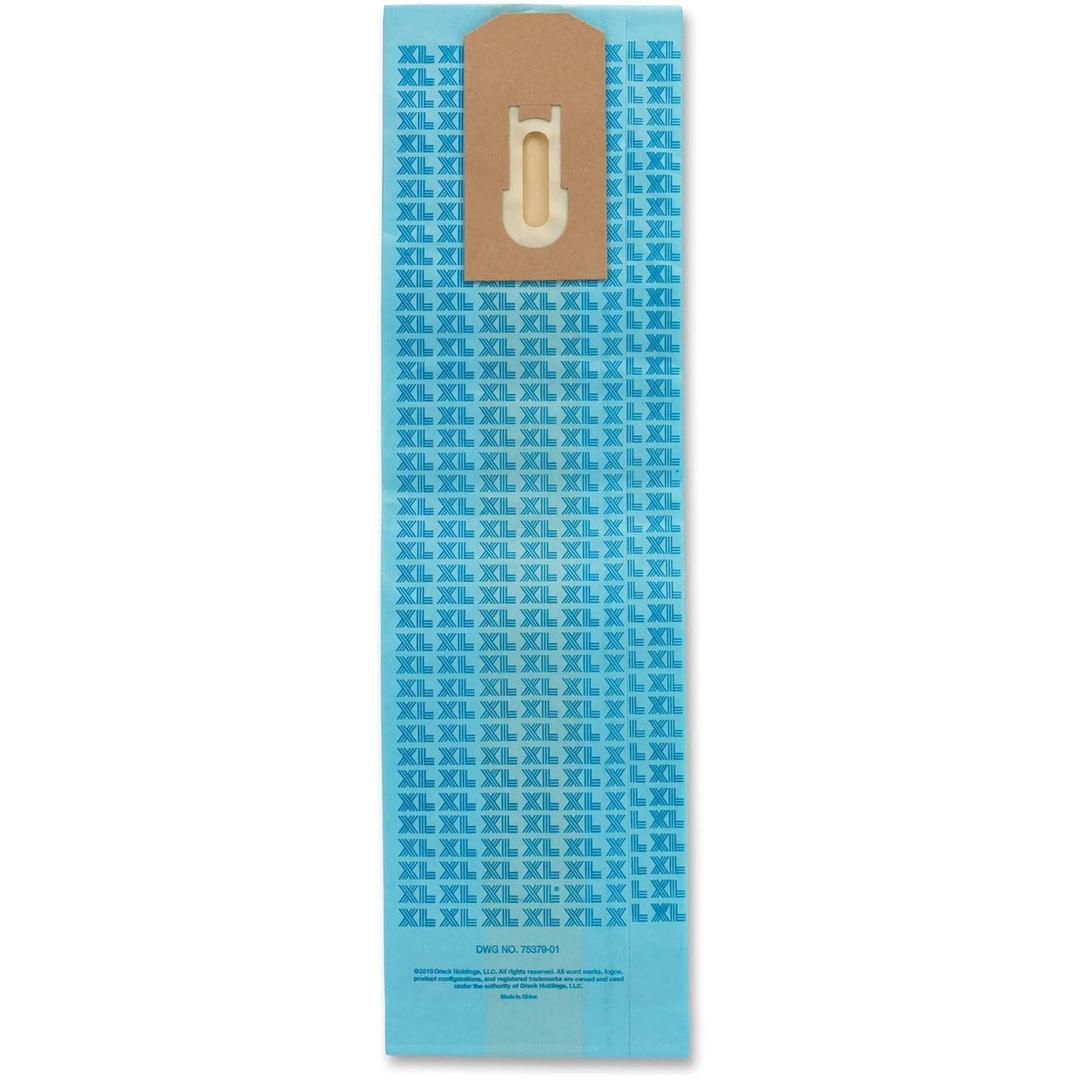 Oreck Commercial XL Vacuum Cleaner Bags, Pack of 9, Single-Wall Filtration, Disposable, Fights Odors, Oreck Vacuum Cleaner Bags for Use in Upright Vacuums (Blue)