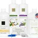 Cruise Ship Essentials Cruise Alcohol Smuggling Kit the Best Fake Empty Shampoo & Conditioner Bottles- containers for Rum Runners4x17.3 oz Hidden Flasks for Liquor to Save So Much