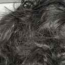 ANESHE Wigs 28 Inch 70cm Long Curly Wavy Hair Wig Heat Resistant Cosplay Wig with Wig Cap (Black)