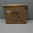 Brown Twin/Twin XL Comforter Set - 2 Pieces Seersucker Lightweight Bedding Comforter Sets (1 Soft Fluffy Comforter & 1 Pillowcase) - All Seasons Cozy Modern Bed Sets for Women Men (Twin (68''*90''))