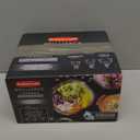 Rubbermaid Brilliance Round Leak Proof Food Storage Containers, 6 Piece Set