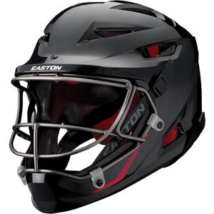 Easton | Hellcat Slowpitch Softball Helmet | Pitchers/Fielders Mask | NOCSAE Certified | Black L-XL