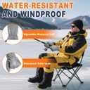 FZ FANTASTIC ZONE Winter Waterproof Ski Snow Gloves for Men Women,Warm Touchscreen Gloves for Cold Weather Driving Run Gift (L)