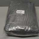 Glamful RV Awning Sun Shade Screen with Zipper 7' X 14'3",600D Oxford Cloth + Vinyl Mesh, Sunscreen Shade Complete Kits for Camper Trailer Awning, Black