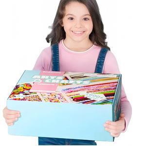 ROBOTIME Ultimate Craft Kit for Kids Ages 8-12 | Largest Pack | 1600+ Pieces Deluxe Arts and Crafts Supplies | Screen-Free Activities for Kids | Gift Ideas for Girls & Boys