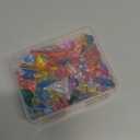 104 PCS Ceramic Christmas Tree Lights Replacement Bulbs, 10 Colors Vintage Ceramic Christmas Tree Lights & Bulbs - Light Bright Pegs with Angel and Star Toppers