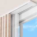 Double Row Curtain Track Ceiling Mounted, Silent Heavy Duty Curtain Track System, Sliding Rails for Curtains, Room Divider for Bedroom Living Room Hospital (Track Ships in Sections with Connectors)