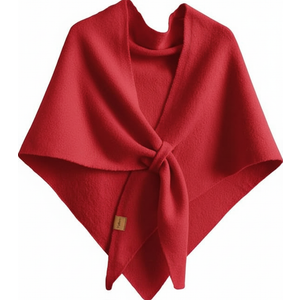 Women's Knit Triangle Scarf Shawl Tie Up Sweater Shawl Scarf Cashmere Shoulder Cardigan Cross Cape Top 2025