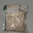 Cicy Bell Women's Summer High Waisted Baggy Pants Casual Cotton Harem Capris Slacks with Pockets (Medium, Light Khaki)