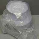 KIRE 100PCS Silver Plastic Plates - Heavy Duty White Disposable Plates with Silver Rim for Party/Wedding - Include 50Pcs 10.25inch Dinner Plates and 50Pcs 7.5inch Dessert Plates for Christmas