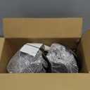 Pack of 2 - Metal Roof Bird Feeder for Backyard Birds, Bronze.