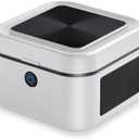SHD Multifunctional Smokeless Ashtray,USB Rechargeable HEPA Filter Ashtray for Home Office Car Indoor Outdoor- White