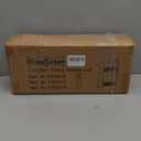 Toilet Paper Holder Stand for Small Bathroom Storage:Skinny Bathroom Storage Cabinet for Small Spaces Tiny Apartment (29.9H inch, Black/Walnut)