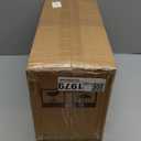 ZeeDix Railing Planter Boxes, 24 Inch Window Flower Box Planters with Coco Liner & Adjustable Brackets for Deck Porch Fence Patio Balcony Gardening Outdoor Plants (2 Pack) (Rectangular)