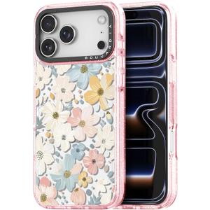 Bouvardia for iPhone 17 Pro Max Case, Cute Girly Design for Women, Protective & Aesthetic, Floral Theme - Flowers Blossoming