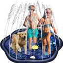 Future Way Durable Splash Pad for Toddlers Ages 18 Months+, Outdoor Water Toys for Backyard, Starry Sprinkler for Kids, 67 inch