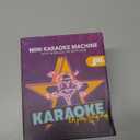 Mini Karaoke Machine with 2 Wireless Microphones for Kids Adults, Portable Bluetooth Speaker Gift for Girls Toys 4, 5, 6, 7, 8, 10, 12+ Years Old Teens Birthday(Beige)