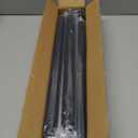 Shower Curtain Rod Adjustable 30-80" with Holder, Anti-Rust Shower Rod & Spring Tension Shower Rod No Drill, Black Shower Curtain Rod for Bathroom Tension Rod