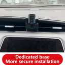 Car Phone Holder for 2019-2023 Cadillac XT4 Auto Accessories Navigation Bracket Interior Decoration Mobile Cell Phone Mount