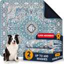 Washable Pee Pads for Dogs 2 Pack, Puppy Pads with Pheromones, 2026 Upgraded PuppyPad 36" x 41" Waterproof Non-Slip Reusable Puppy Pad with Fast Absorbent,Leakproof Whelping Pads for Pet Housebreaking